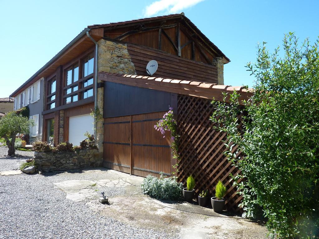 Villeneuve-de-Rivière Loft Atypique Bed & Breakfast エクステリア 写真